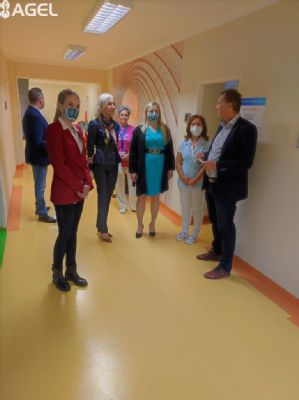  Nemocnicu AGEL Komárno navštívila štátna tajomníčka ministerstva zdravotníctva  Mgr. Lenka Dunajová Družkovská